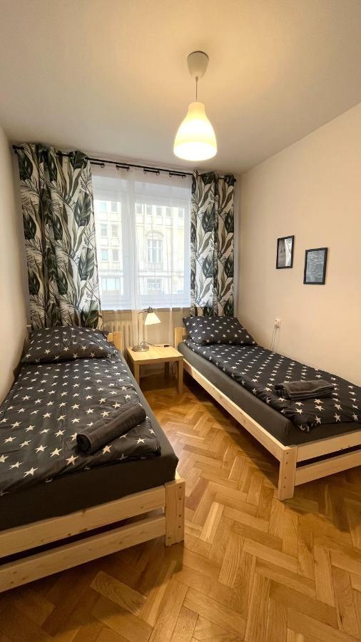 Warszawa Krucza Pokoje Eksteriør billede